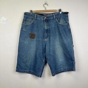 Men's T56 Triple Five Soul Denim Shorts - Classic Blue 90s